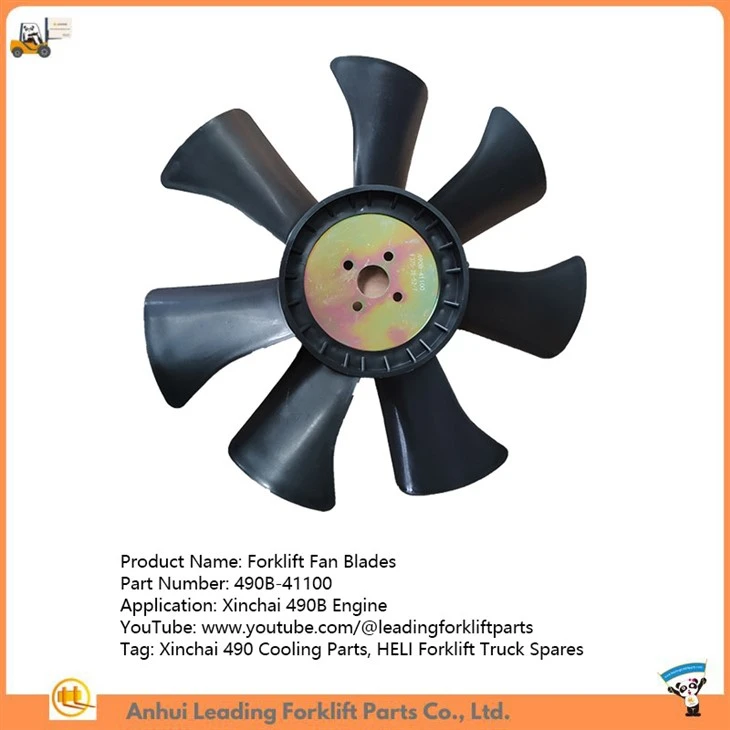 Forklift Fan Blades