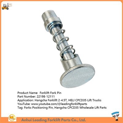 Щифт на вилицата на подемно-транспортното средство