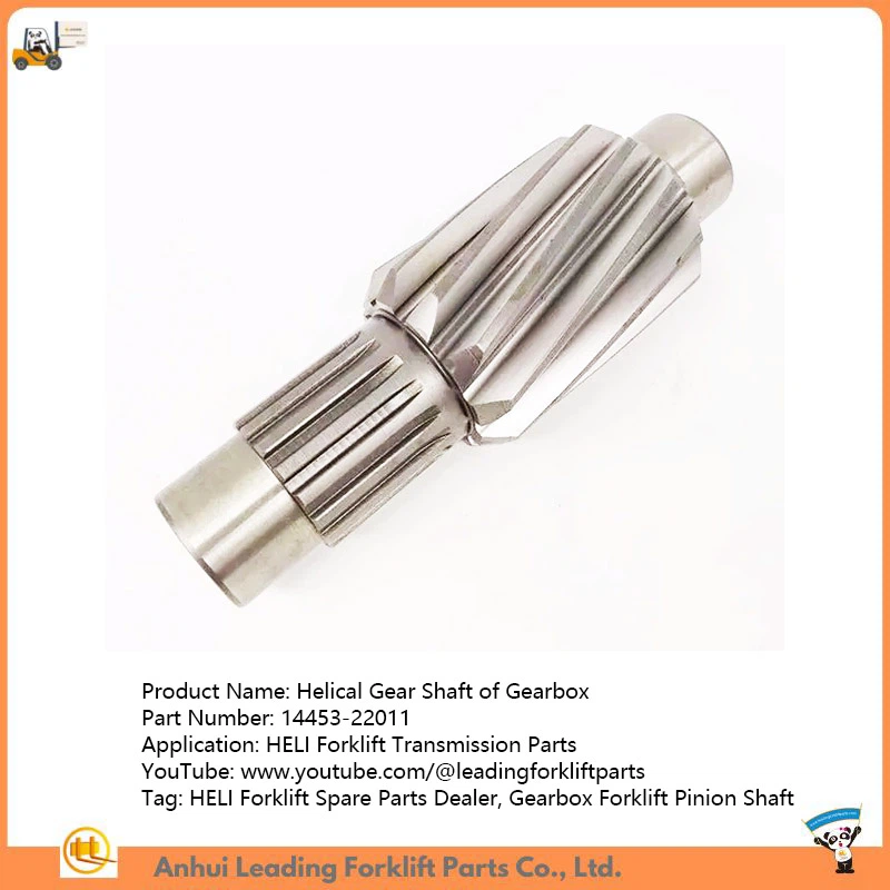 Helical Gear Shaft of Gearbox Helical Gear Shaft of Gearbox