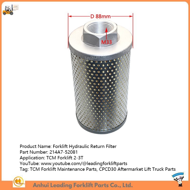 Forklift Hydraulic Return Filter Forklift Hydraulic Return Filter